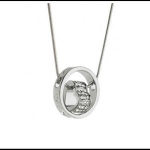 Swarovski Love Promise Necklace - Silver